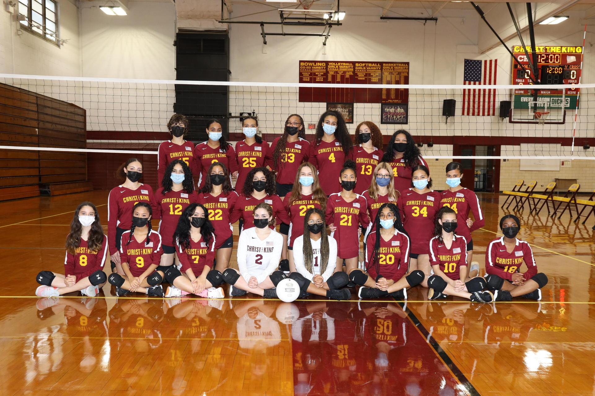 Womens Varsity Volleyball Fall Sports Christ The King High School