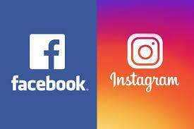 Facebook and Instagram logos