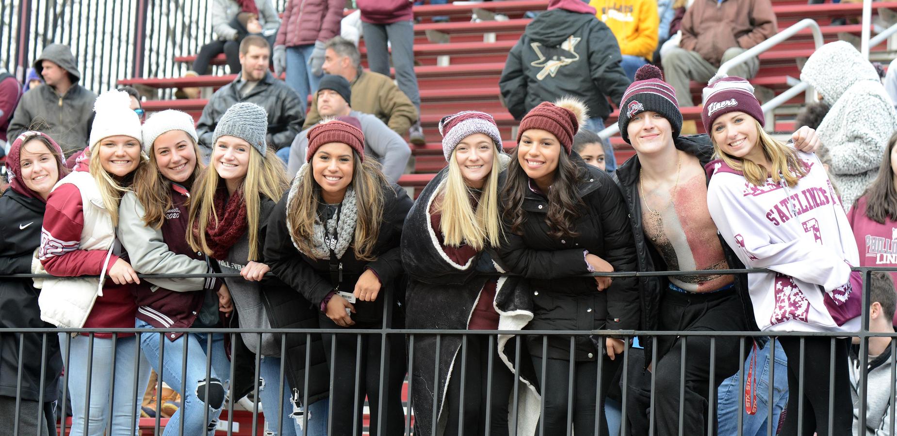 Turkey Day Cheer Section