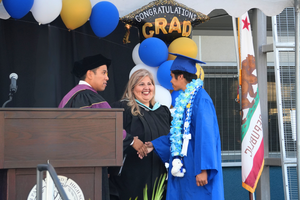 NPHS 2026 Board Congratulate student board member