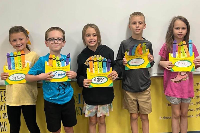 Shea Rasky, Jimmy Monroe, Ailey Kane, Bradley Whitney, and Iris Piercy