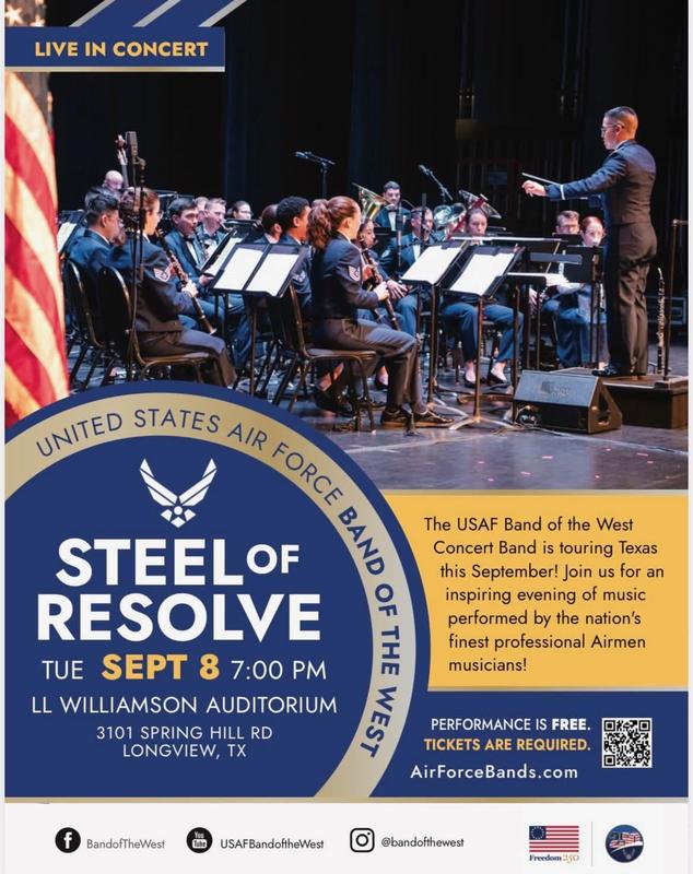 US Air Force Band To Perform At SHISD