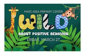 A jungle background with a picture of a monkey and a giraffe