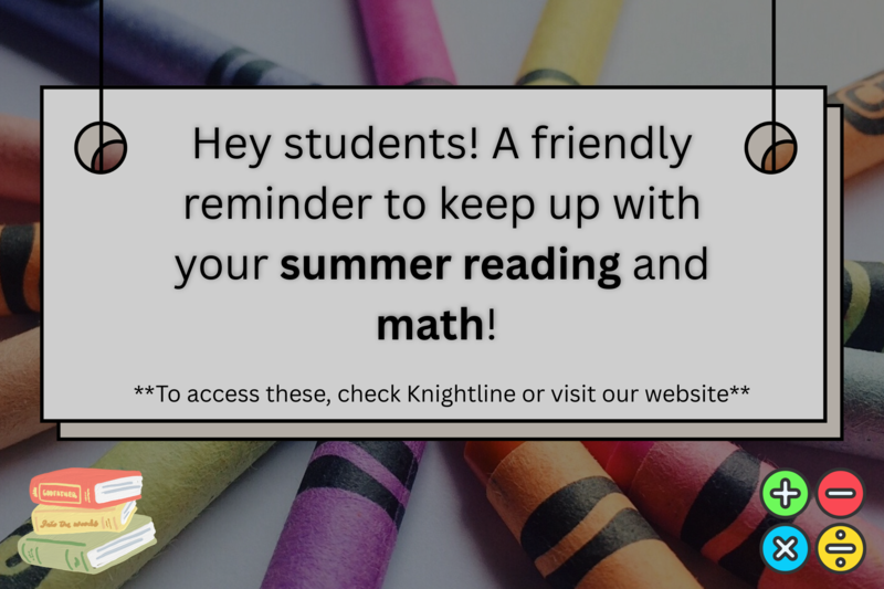 Summer Math & Reading Featured Photo