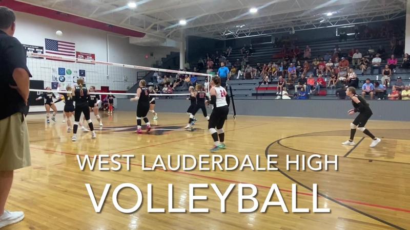 West Lauderdale High School Volleyball Graphic
