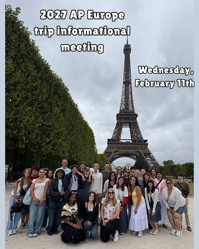 AP Student Information Session Flyer