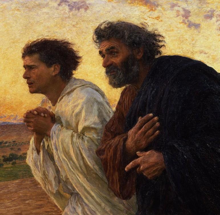 The Disciples Peter and John Running to the Sepulchre on the Morning of the Resurrection