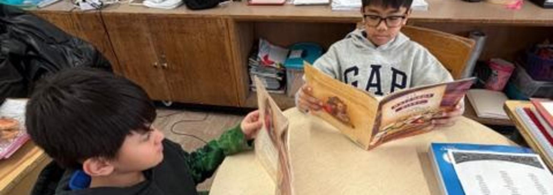 kids reading reading during national read aloud day