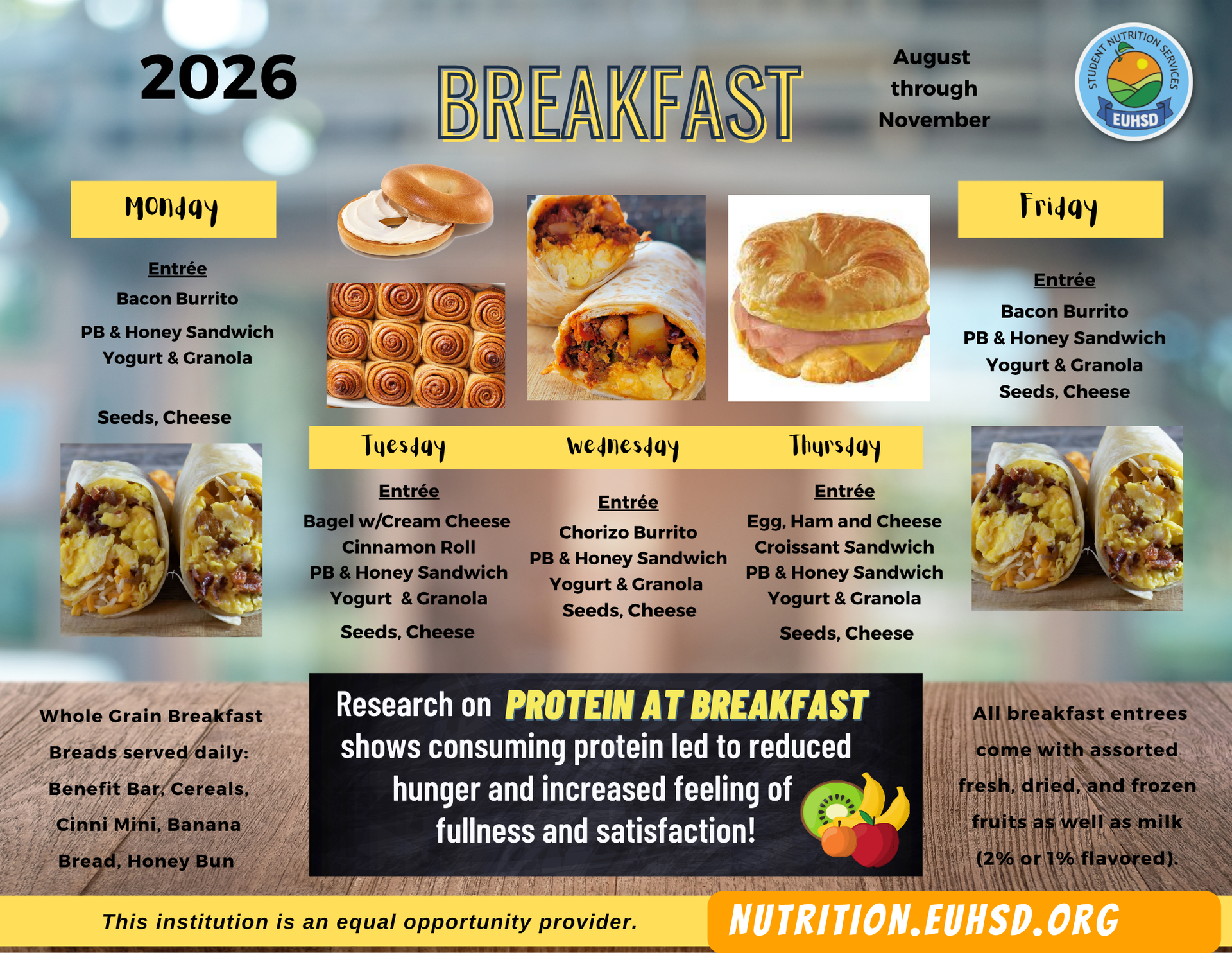 Breakfast 2026