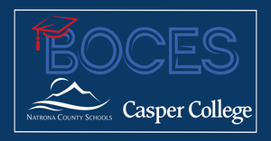 BOCES logo, Natrona County Schools logo, Casper College logo icon