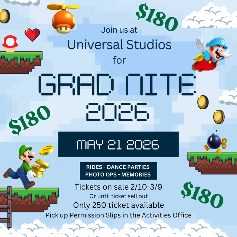 grad nite flyer