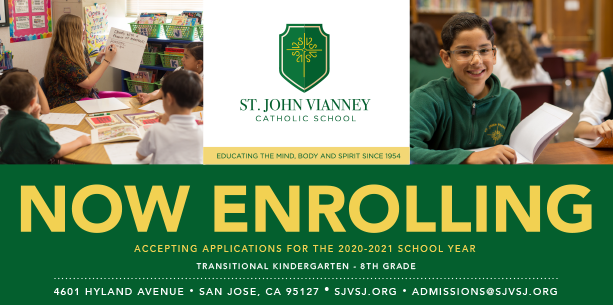 Now Enrolling for 2020-2021 School Year