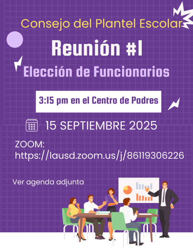 SSC MEETING #1 - OFFICER ELECTIONS FLYER - Spanish.png