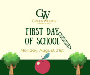 First Day of School-8/31