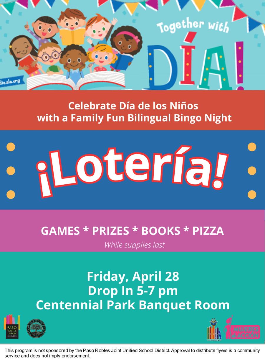 Paso Reads and aPR Library - DDLN Loteria event