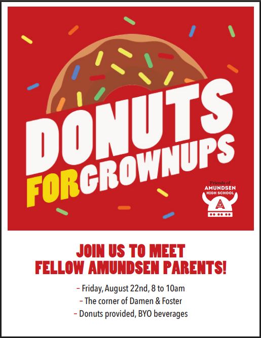 Donuts for Grownups Aug 22! Welcome back to a new school year! Featured Photo