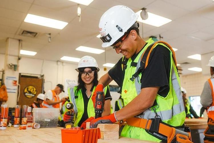 Construction student