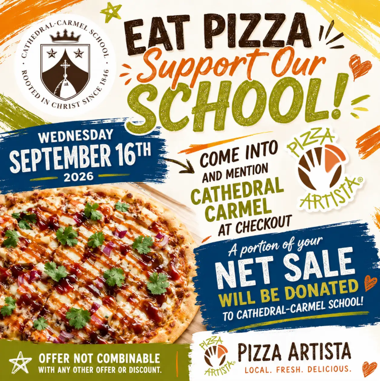 Pizza Artista CCS Spirit Night - 9/16 Featured Photo