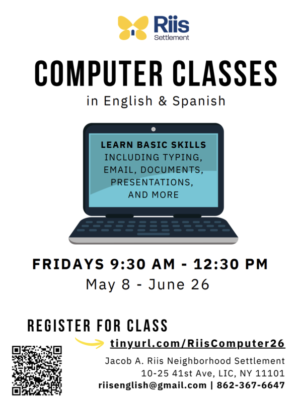 Computer Classes Flyer (English)