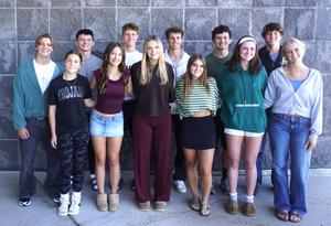 Members of the 2026 TKHS Homecoming Court.