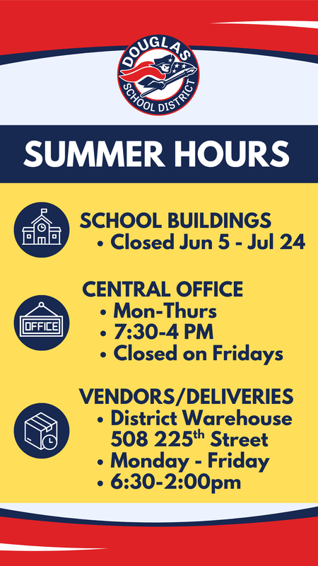 District Summer Hours