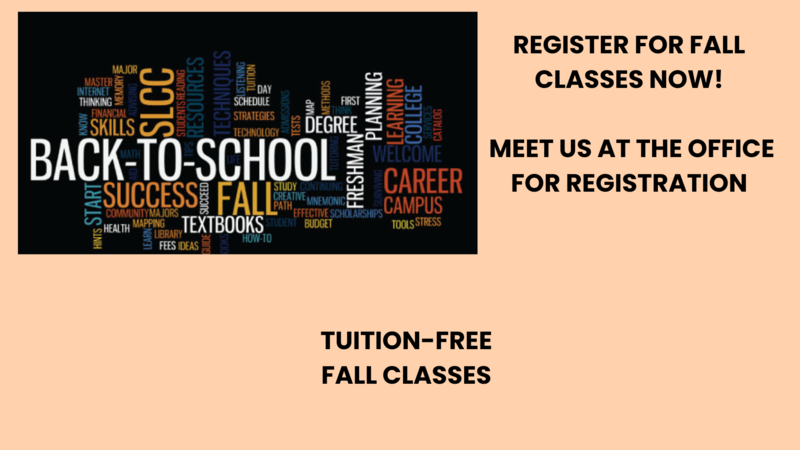 Fall Registration