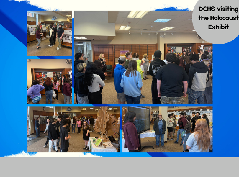 DCHS visting the Holocaust exhibit