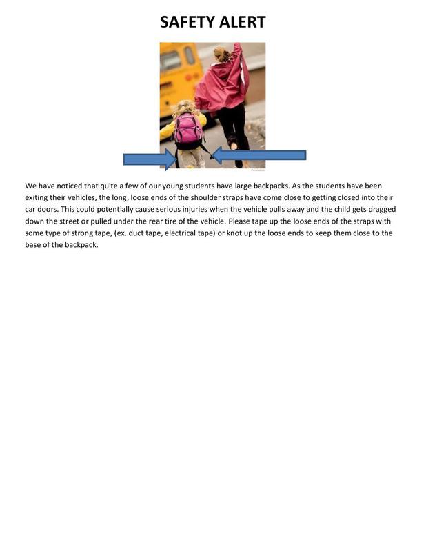 jpg file of flyer about making backpacks safer