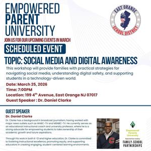 Parent Workshop on Social Media - March 25