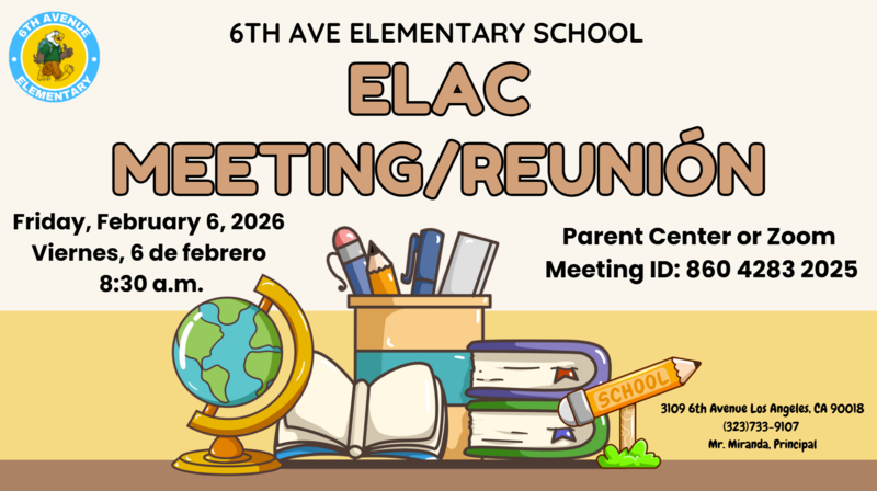 ELAC Meeting