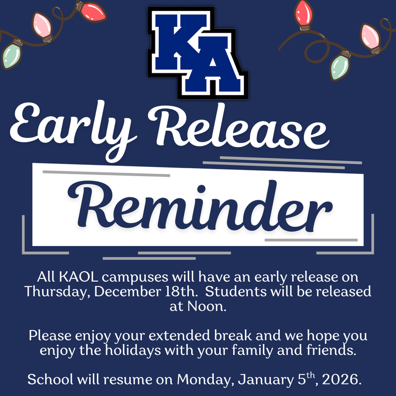Early Release Winter Break