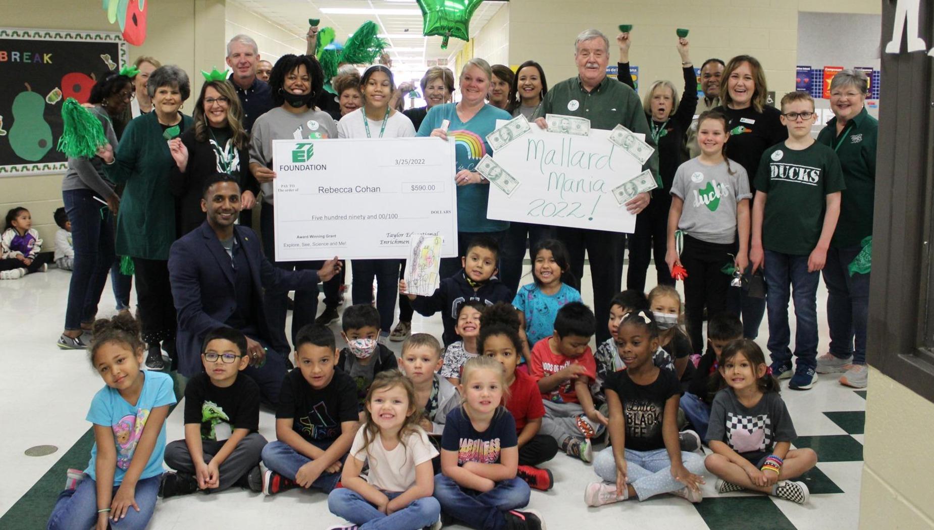 Grant winner Mrs. Cohan