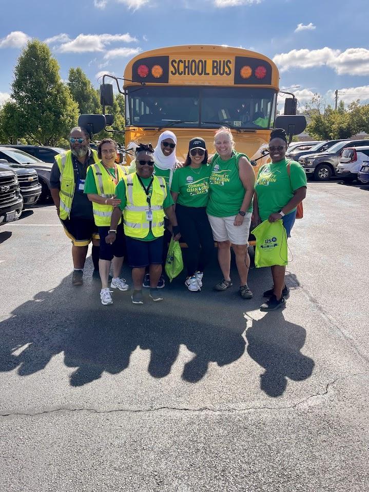 Marshall Student 1st grade doing work