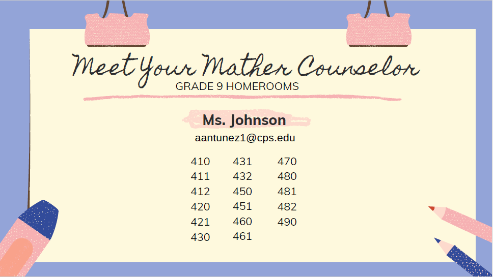 freshman counselor