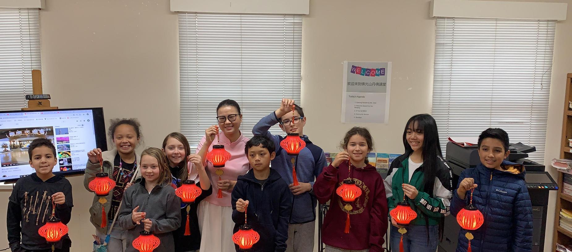 Community Service Project at Denver Buddhist Cultural Society for GVA Seal of Biliteracy Candidates!