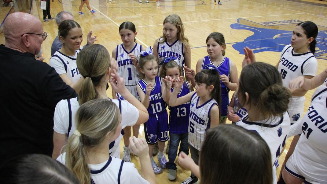 Basketball girls of all ages