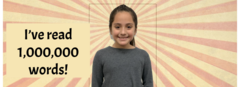 I've read 1,000,000 words!