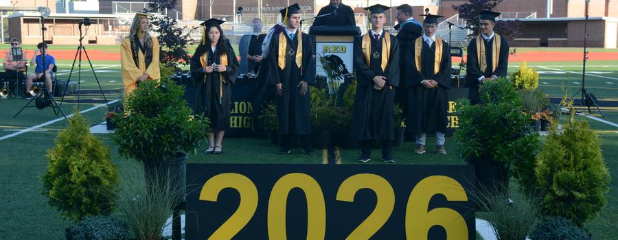 2026 Graduation ceremony - top 6 students