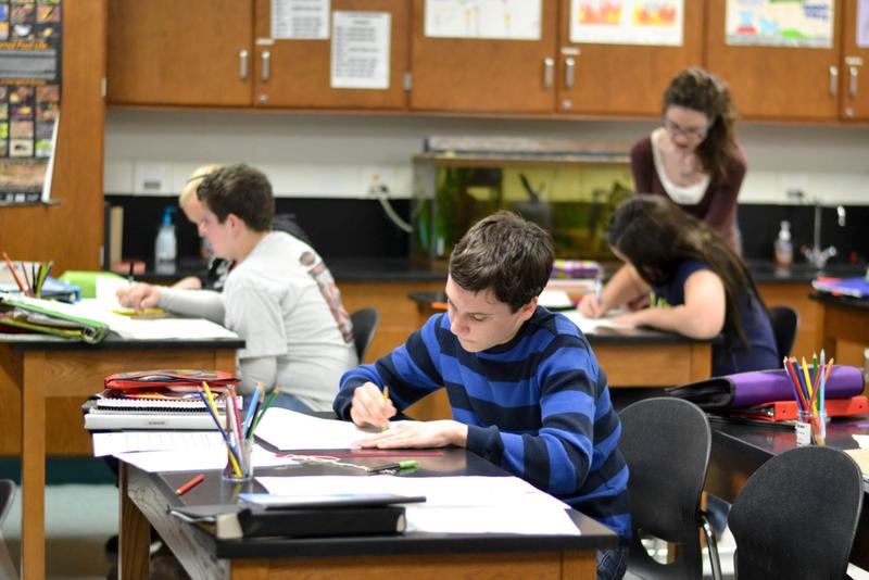Students at Study Hall