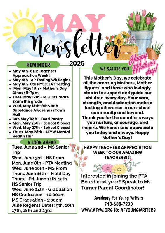 May Newsletter 2026