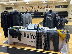 Balfour display table