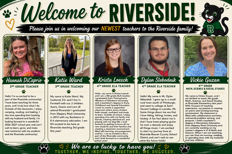 Meet our New Elementary Teachers Featured Photo