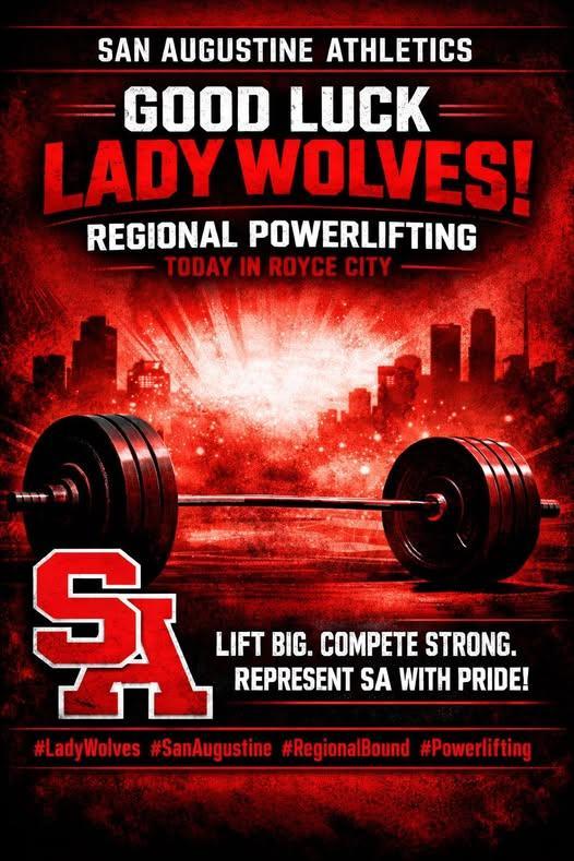 Lady Wolves Power Lifting Regional Meet