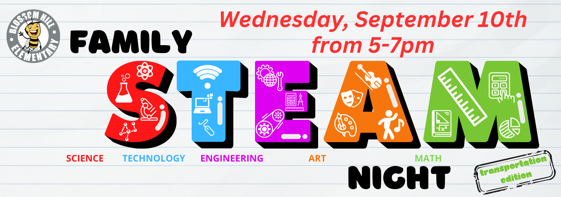 STEAM Night September 10th