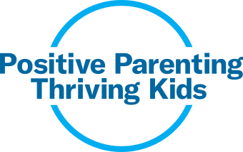 Positive Parenting, Thriving Kids logo