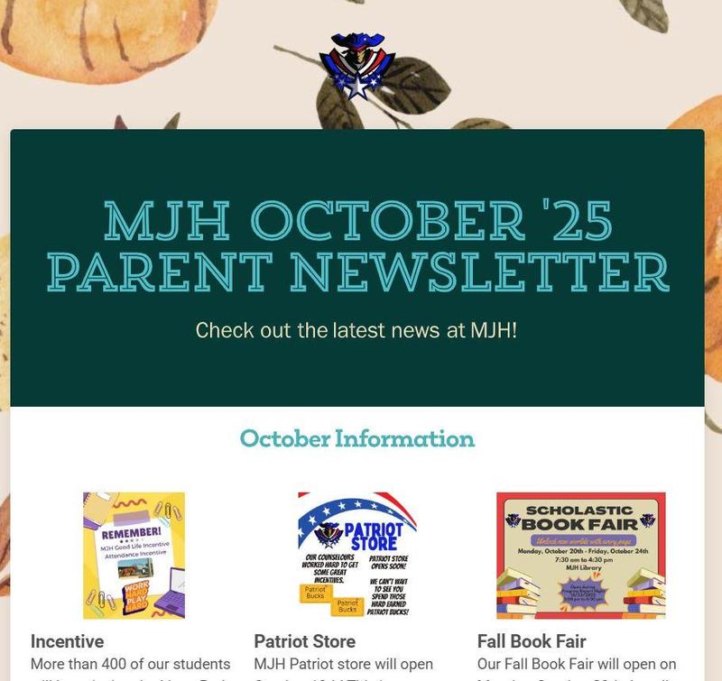 October newsletter