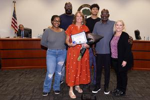 Katie Brown, Certificated Administrator of the Year