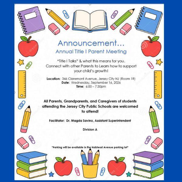 title 1 parent meeting