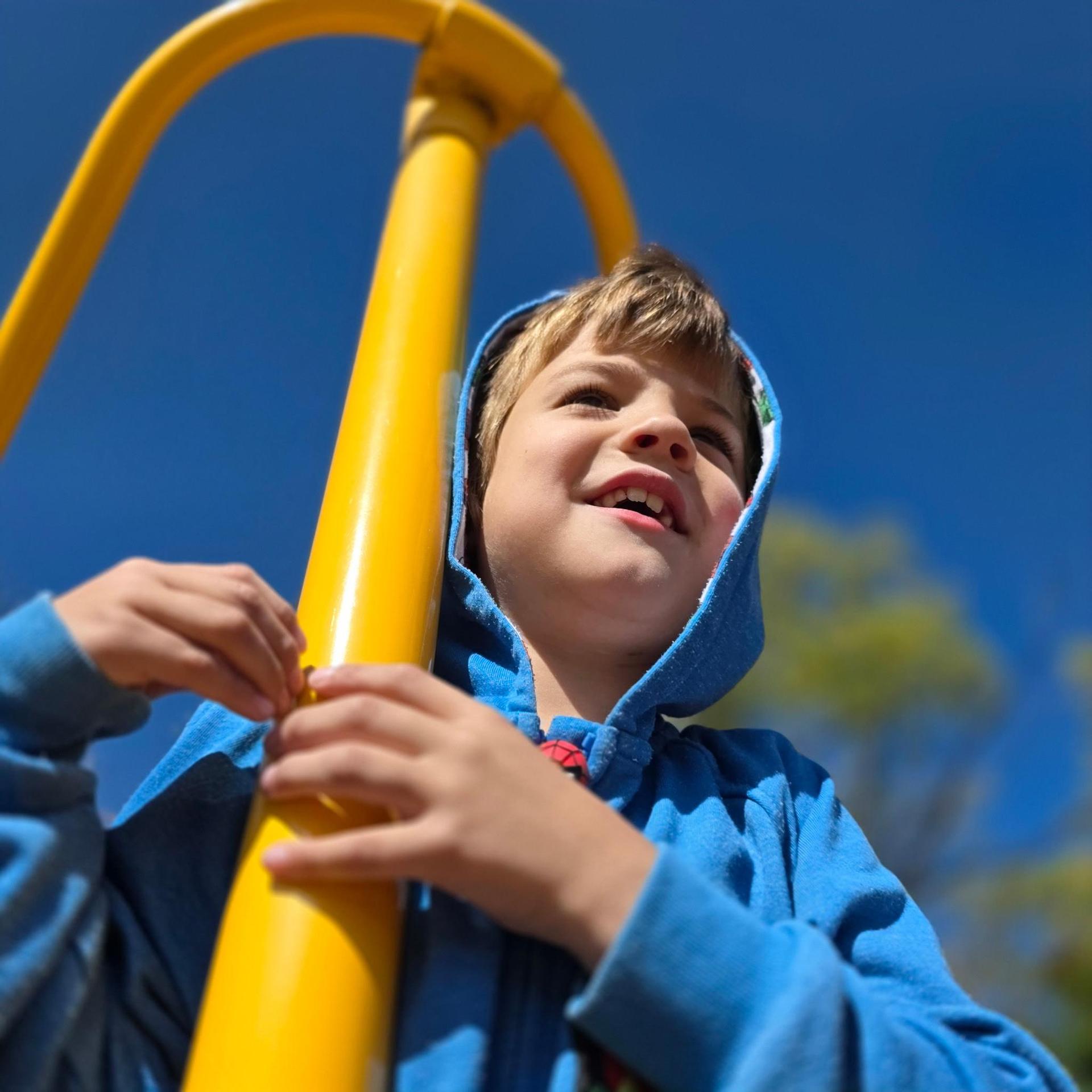 Boy on the playground
