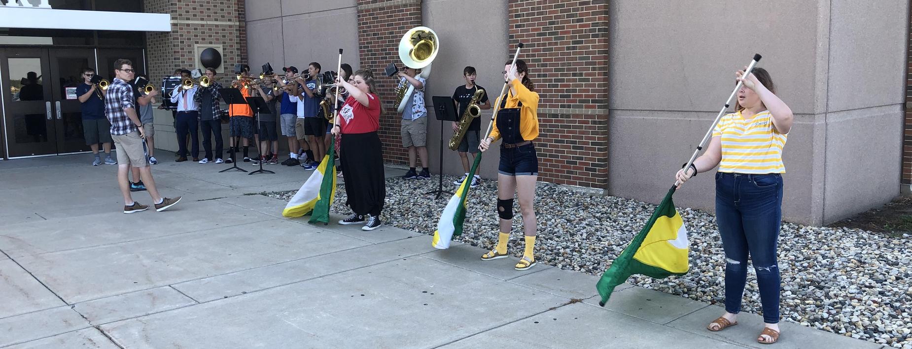 Band Opening Day